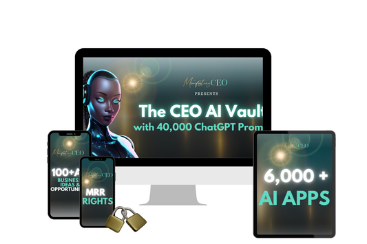 CEO AI Vault with 40,000 ChatGpt Prompts