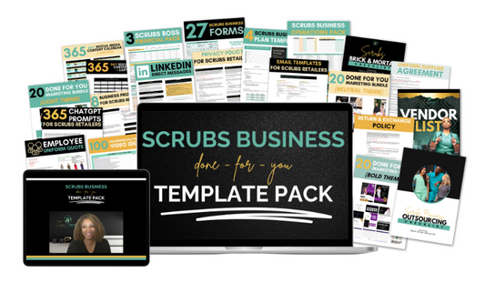 The Ultimate DFY Scrubs Business Template Pack