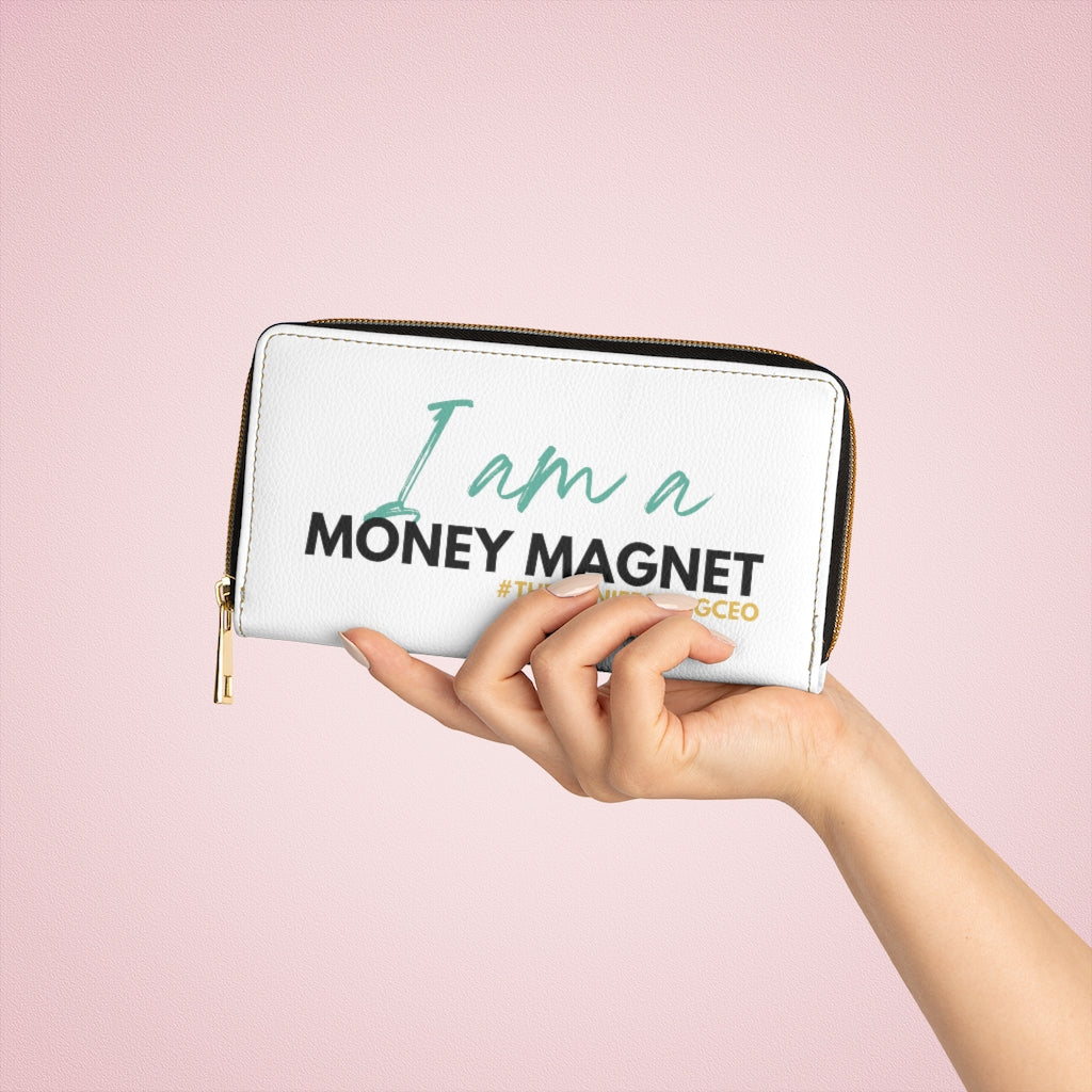 Zipper Wallet (I am a Money Magnet)