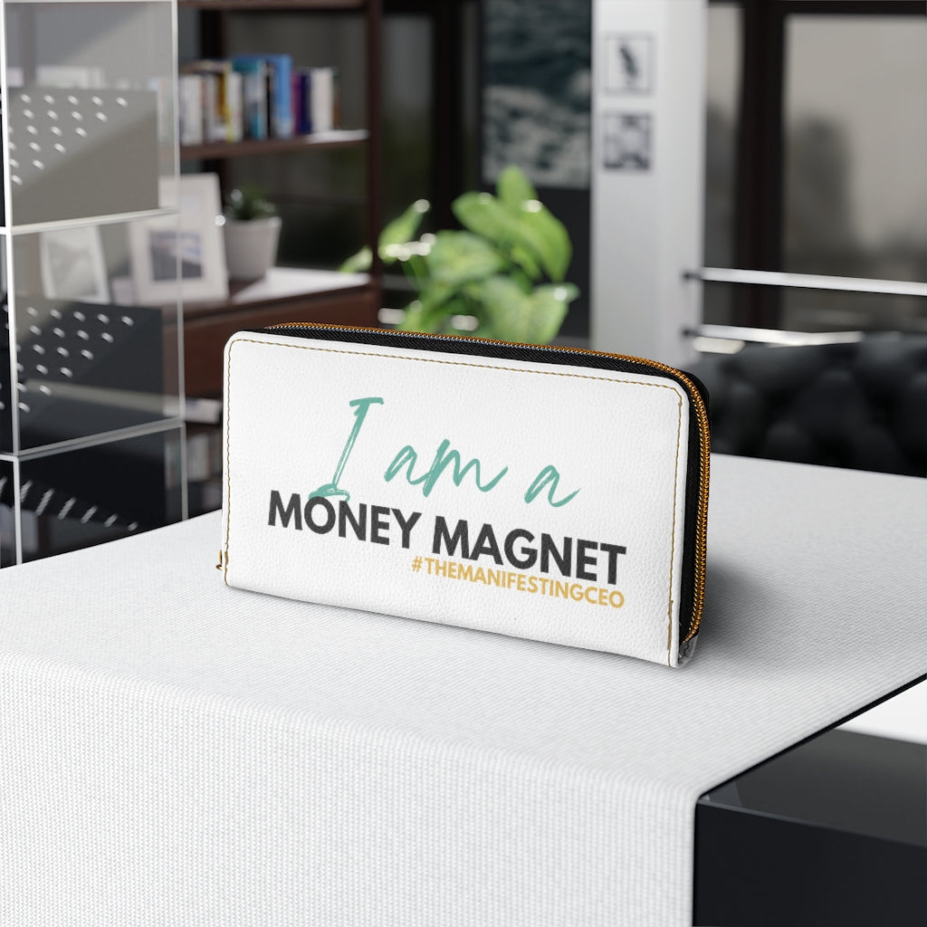 Zipper Wallet (I am a Money Magnet)